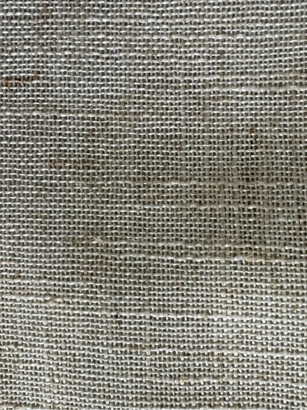 Pair of Tan & Cream Curtains w/ light blockout backing 48W by 83L.